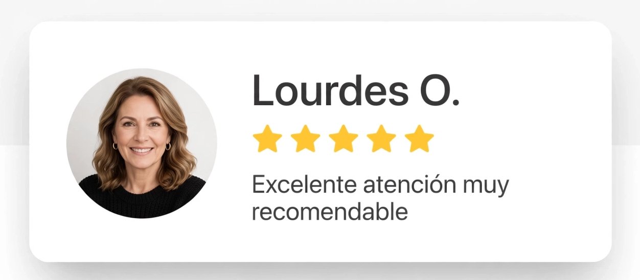 Cliente encontró el negocio buscando en Google Maps